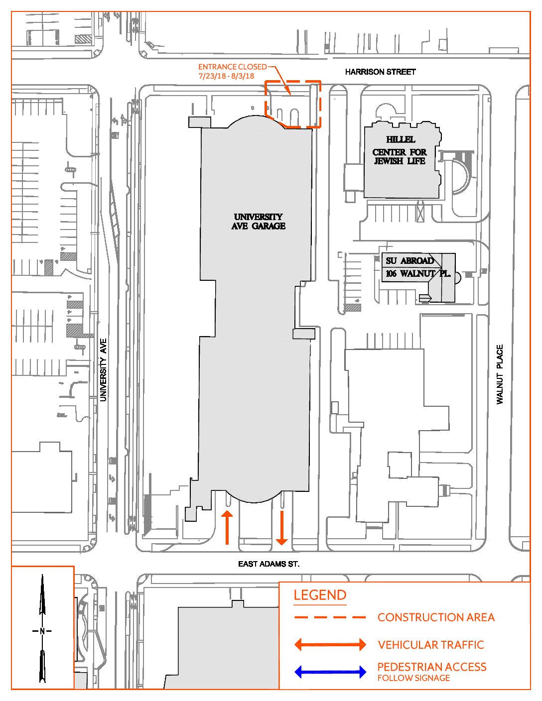 Syracuse University Map Pdf